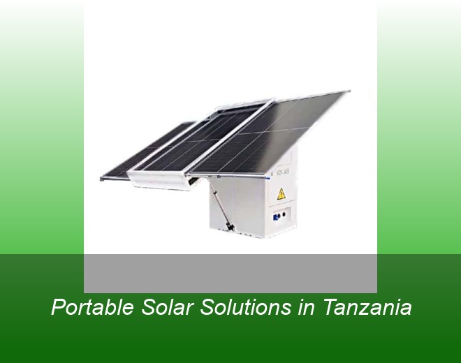 Portable Solar Solutions in Tanzania
